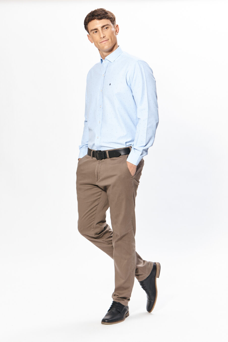 Camisa slim fit fantasía