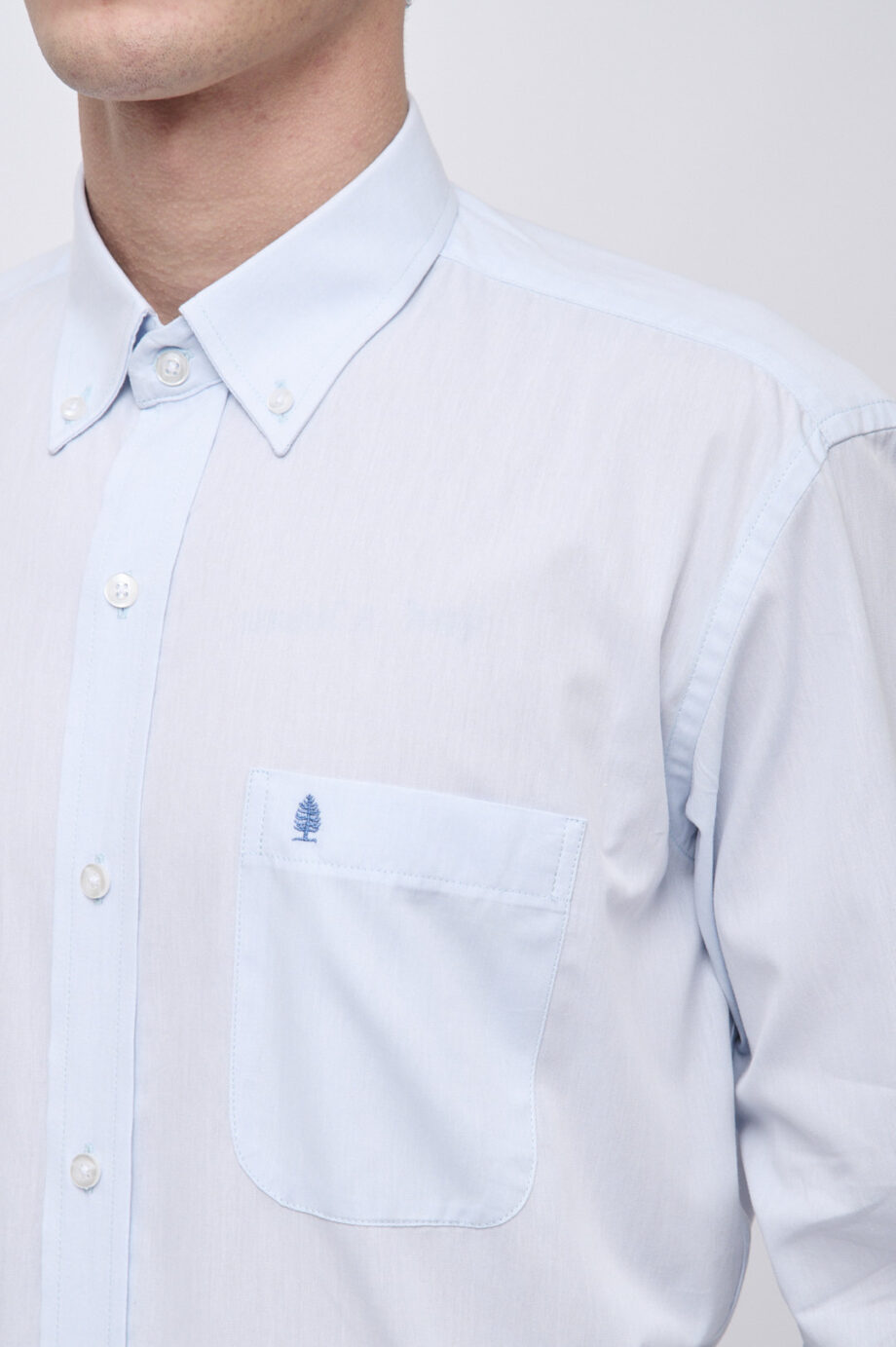 Camisa regular fit de mico oxford