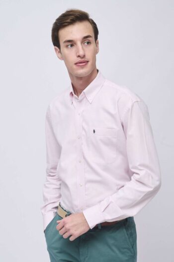 Camisa regular fit de oxford