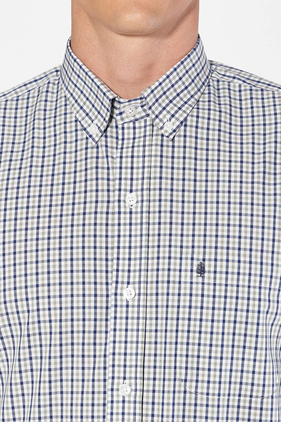 Camisa regular fit a cuadros