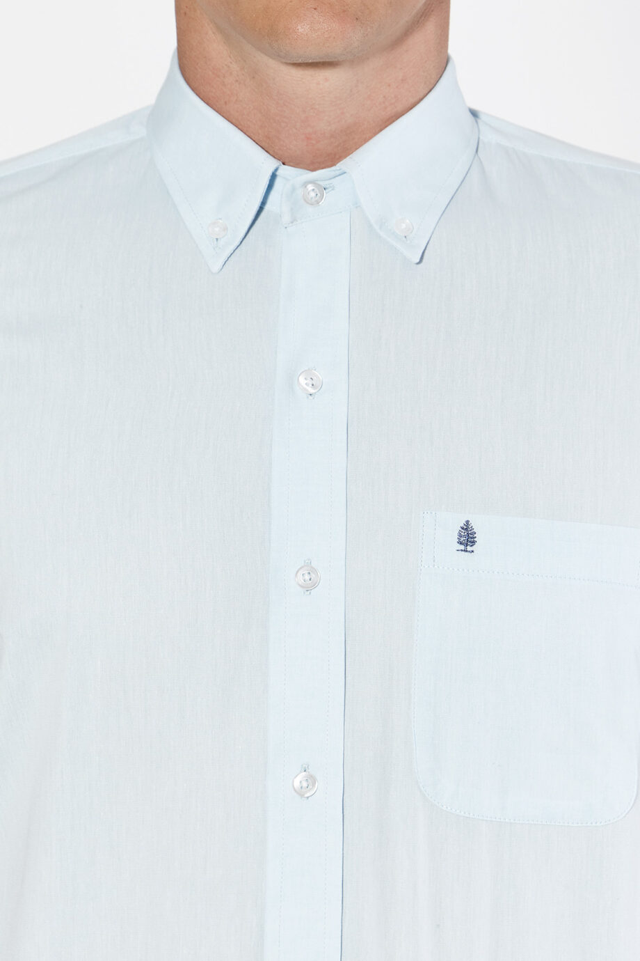 Camisa regular fit de mico oxford