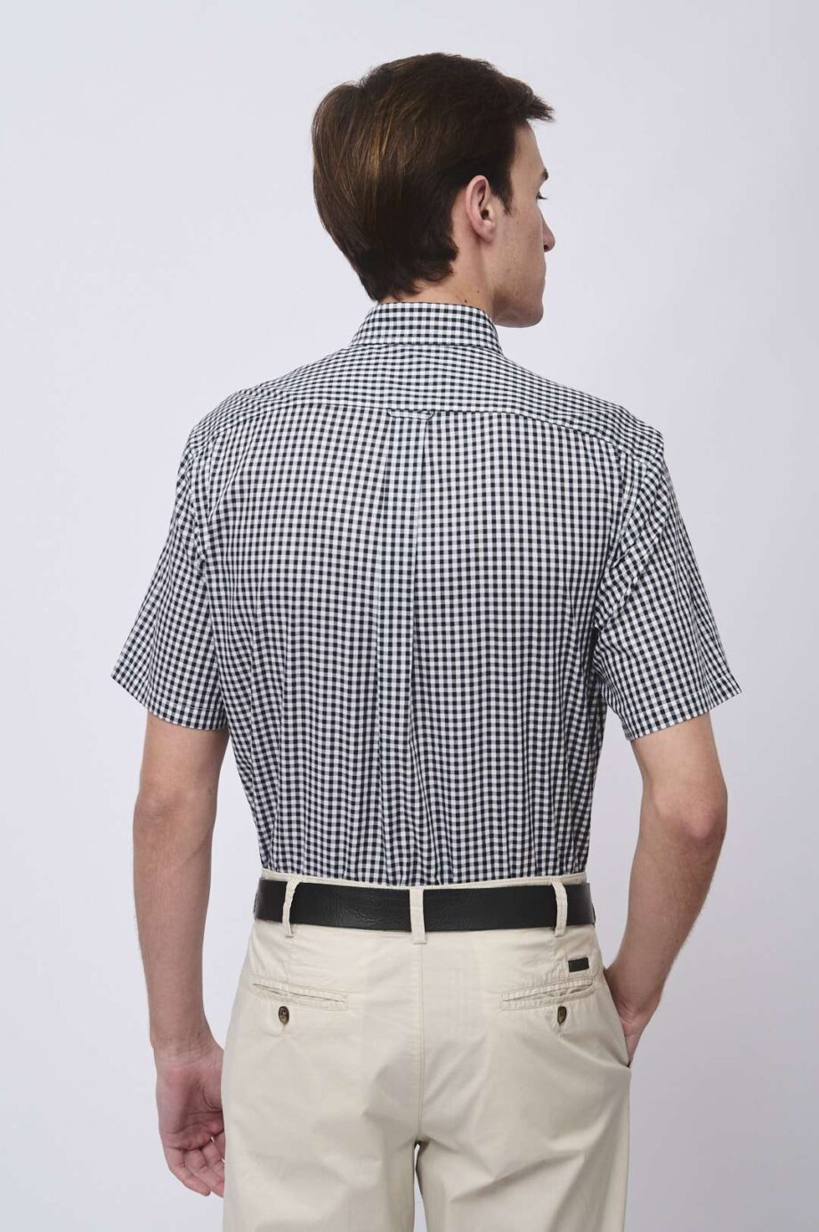 Camisa regular fit a cuadros