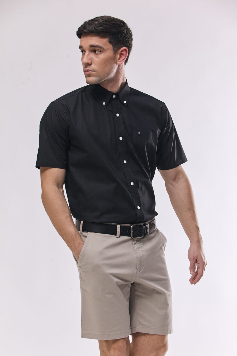 Camisa regular fit lisa