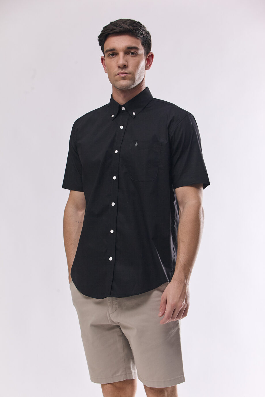 Camisa regular fit lisa