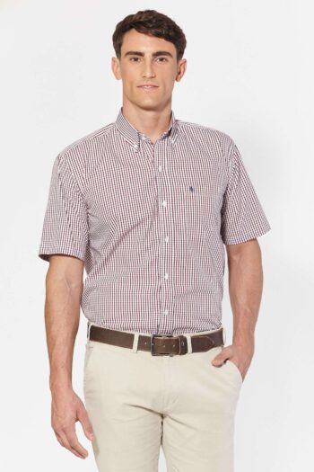 Camisa regular fit a cuadros