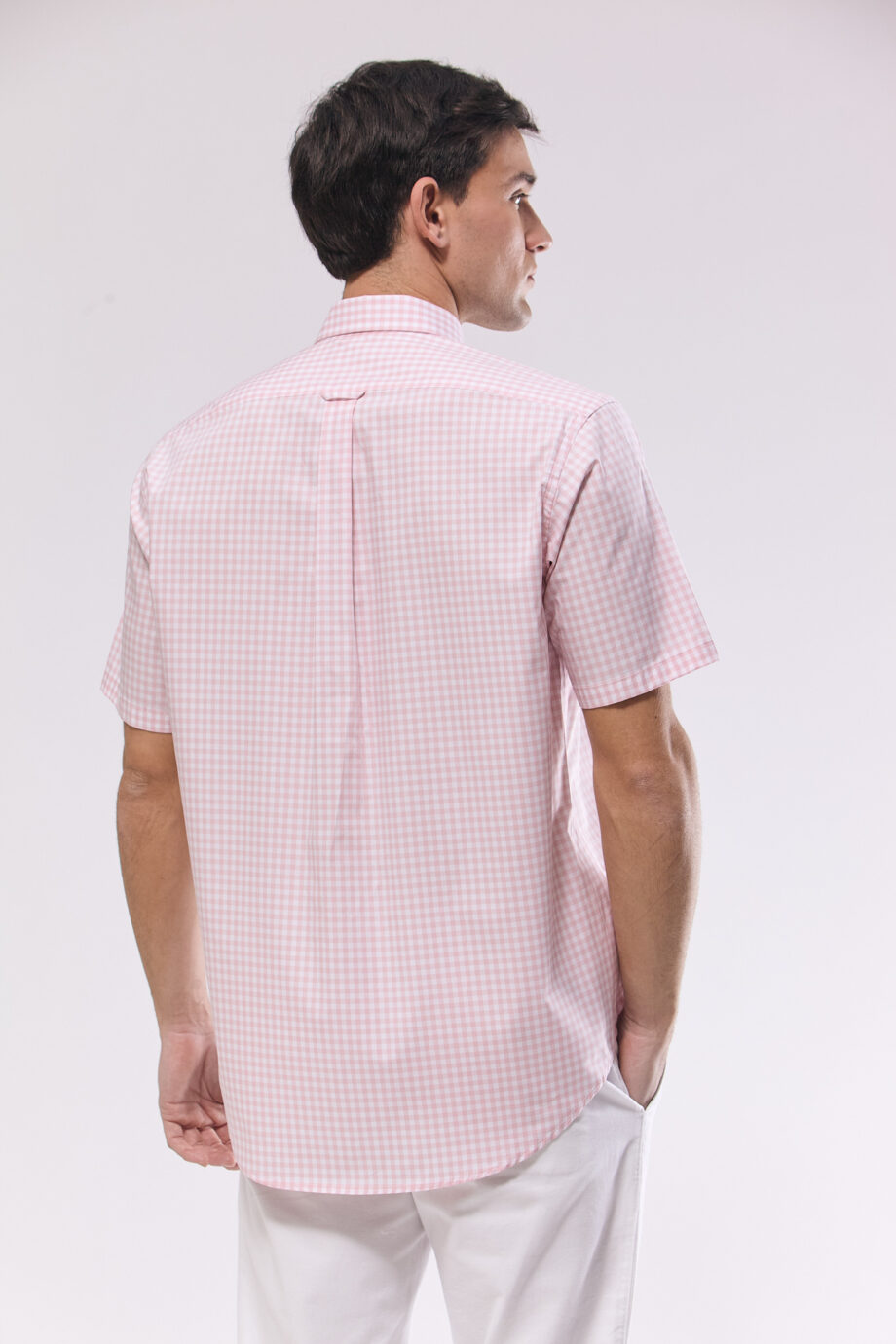 Camisa regular fit a cuadros