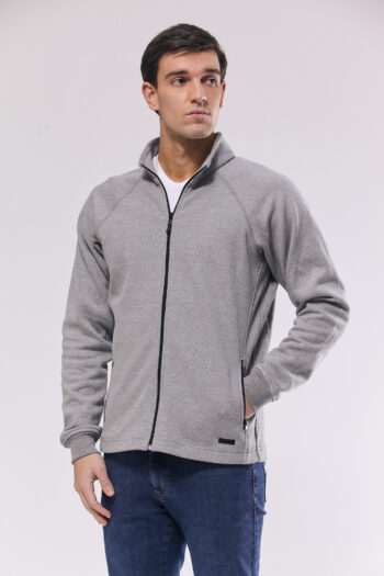 Campera mangas ranglan de frisa