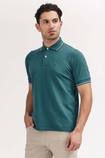 Polo de piqué con 2 vivos