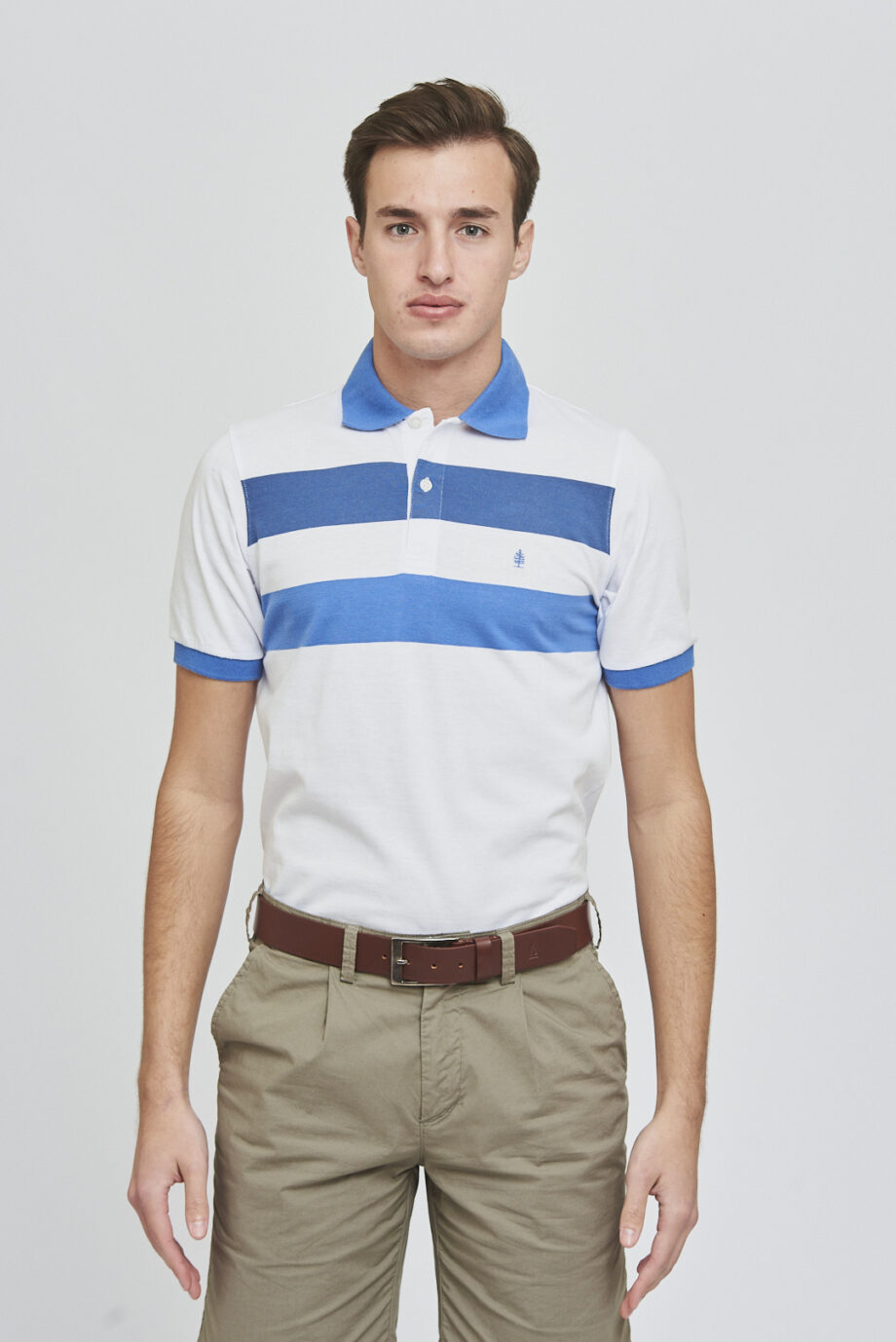 Polo rayada de jersey