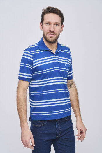 Polo rayada de jersey