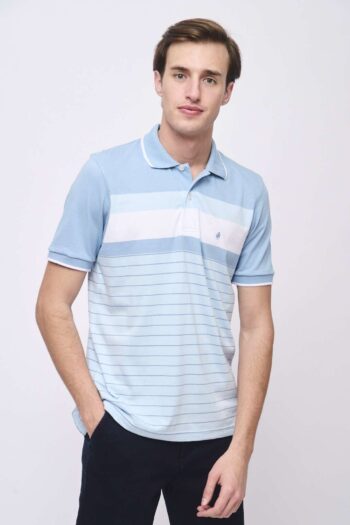 Polo rayada de jersey