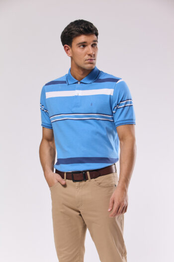 Polo rayada de jersey