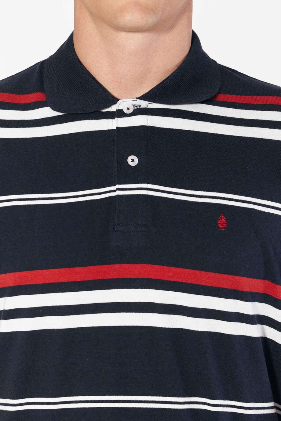 Polo rayada de jersey