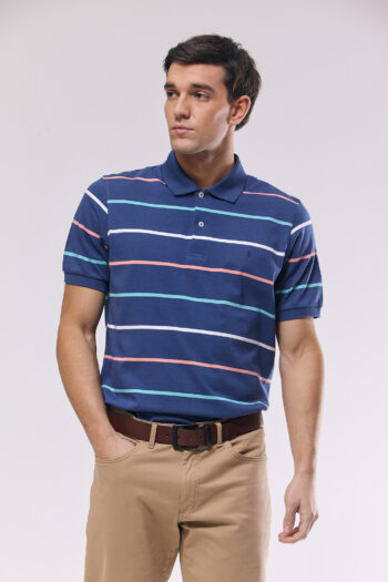 Polo rayada de jersey