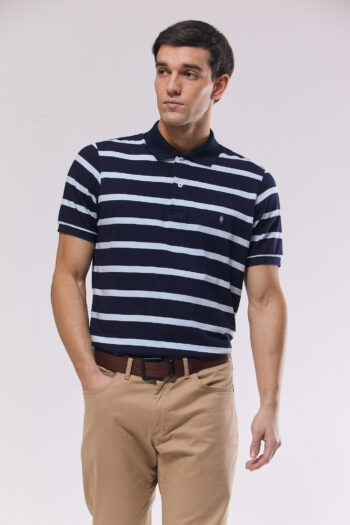 Polo rayada de jersey