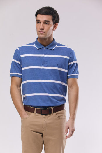 Polo rayada de jersey