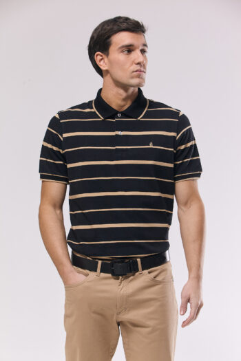 Polo rayada de jersey