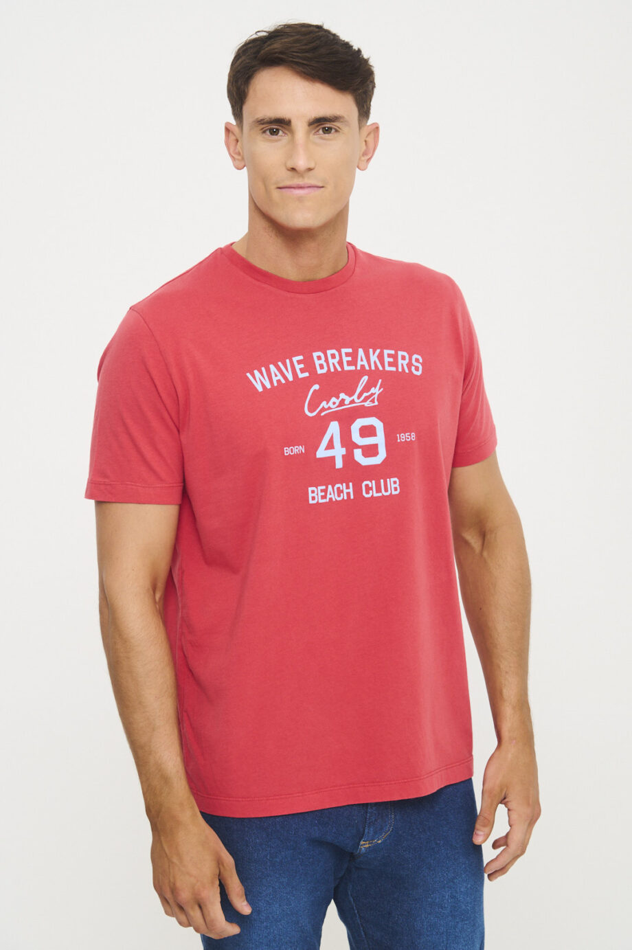 Remera wave breakers de pima peruano